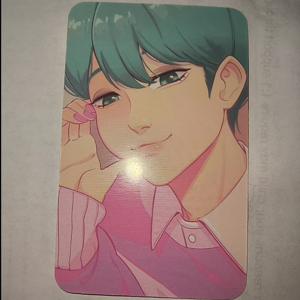 Anime Art Photo Card - Kpop Demon Hunters Baby Saja